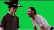 Rick Grimes Oh No Crying Meme 4K 60FPS The Walking Dead Green Screen
