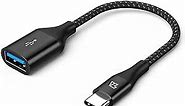 Teleadapt USB C to USB Adapter 3.1, USB C OTG Adapter, 10Gbps USB Type C to USB Adapter, USB-C to USB-A Female OTG Cables Compatible for New MacBook Pro, iPad Air 2020, Galaxy S20/S10/S9/S8