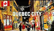 [4K]🇨🇦 Quebec City Tour | Old Quebec | Château Frontenac | Petit Champlain | Notre-Dame de Québec