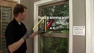 How To: Measure Daylight Opening (Window Glass Area)