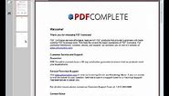 How to Create a PDF Document