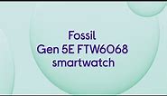 Fossil Gen 5E FTW6068 Smartwatch - Rose Gold, Mesh Strap - Product Overview