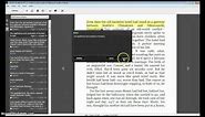 Using the Kindle for PC app