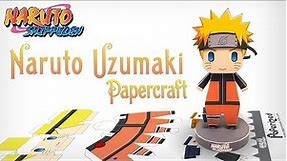 Naruto: Shippuden - Naruto Uzumaki Paperized