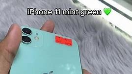 iPhone 11 Mint green 💚 is now available in 64gb and 128gb 💚 get yours now! #fyp #iphone