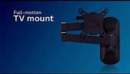 SQM9222/27: Philips Full-Motion TV Wall Mount - Overview