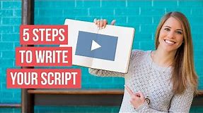 How To Write A Promotional Video Script (For Your Business)