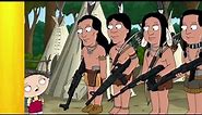 Family Guy - Stewie gives guns to the Indians