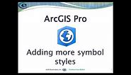 Adding Symbology Styles to ArcGIS Pro