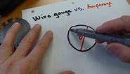 Wire size vs. amperage