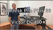 Standing Desk Review: Varidesk Pro Plus 36 Vs. Victor DC450 Electric Standing Desk