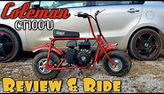 Coleman CT100U Review & Ride Minibike