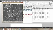 How to use ImageJ and origin lab software for nanoparticle size distribution analysis
