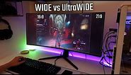 Wide vs UltraWide Monitors | 16:9 vs 21:9 - 1080P, 1440P and 4K Gaming Benchmarks