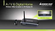 [GUWAVKIT4] Wireless 1080p Computer to HD Display Kit, 1 HD Output, 1 VGA Output