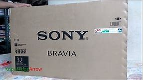 Sony Bravia LED TV 32 inch unboxing | Sony 32 inch LED TV | Sony LED TV 32 inch price