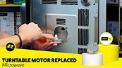 How to Replace a Microwave Oven Turntable Motor