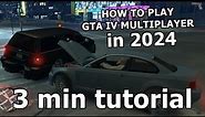How to play GTA 4 multiplayer in 2024 (IN 3 MINUTES)