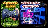 Logitech F310 Gamepad for Android TV / box Console Gaming review