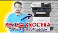 Review Fotocopy Kyocera M3860idn Kakaknya M3660idn - Fotocopy Speed cepat