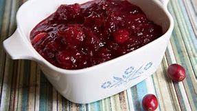 Homemade Cranberry Sauce Recipe - Quick & Easy