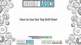 How To Use Our Tap Drill Chart