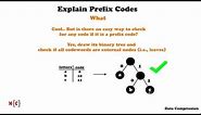 Prefix Codes (with Exercises) - Data Compression
