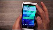 HTC Desire 816 Dual Sim White Unboxing and Hands On