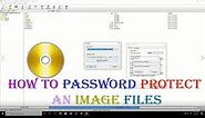 How to Password Protect an image Files