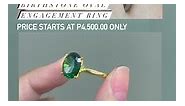 ✨Customize your favorite Engagement Ring with your birthstone 💎 🥰 We have every birthstone from January to December 📩 Order and Customize at www.bcojewelry.ph Our Oval Engagement Ring starts at P4,500.00 ✅ Fully Customizeable: Choose your color, gemstone, size, engraving 💪🏻 Hypoallergenic Increased Tarnish Resistance ⭐️ Made of 95% Sterling Silver electroplated in 24k White Gold. With genuine Emerald birthstone. 100% Handmade in the Philippines 🇵🇭💪🏻 #legitsellerph #bandcojewelry #custom