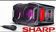 SHARP PS 929 | 180W Portable Boombox FULL SPECS & FEATURES
