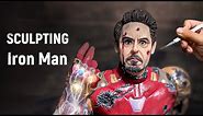 Iron Man Sculpture Timelapse | Tony Stark Made from Polymer Clay | Avengers: Infinity War