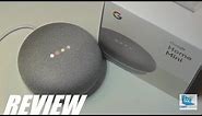 REVIEW: Google Home Mini - Smart Speaker w. Google Assistant
