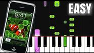 iPhone Ringtone (Opening) - EASY Piano Tutorial