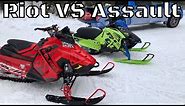 2020 Arctic Cat Riot 8000 146 VS 2020 Polaris Assault 800 144: First Impressions From First Ride