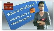 How to create briefcase in your PC ? How to use it ?