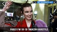 Mukzin Kung Fu Hairstyle Paris Fashion Week Fall/Winter 2018-19 | FashionTV | FTV