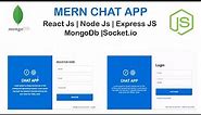Creating A Chat App With React Js Material Ui Node Js And Socket.io - Beginner's Guide