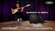 MESA/Boogie Subway Ultra-Lite 2x10 vs 1x15 Comparison