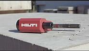 INTRODUCING the Hilti Ground Rod Driver for using a demolition hammer