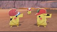 Team Up with Pikachu Wearing Ash’s Iconic Caps!