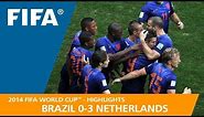 Brazil v Netherlands | 2014 FIFA World Cup | Match Highlights