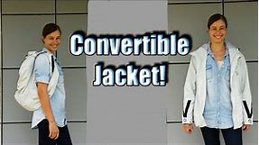 Unboxing of my new Ruckjack! Convertible jacket backpack.