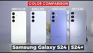 Samsung Galaxy S24 | S24 Plus Color Comparison! All Colors
