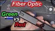 Green vs Red Fiber Optic Front Sight