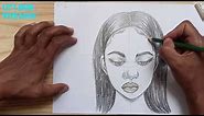 How to Draw black Girl Step by Step ,How to Draw African Girl Face , How to Draw a black women face