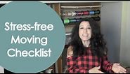 Moving Checklist pdf (and Moving Planner) - Renee Romeo