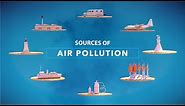 Sources of Air Pollution (Animation)