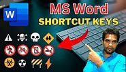 MS Word Shortcut Key | Symbol Shortcut Key | Emoji Shortcuts | Keyboard Shortcuts | Emoji Key