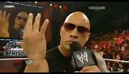The Rock Says You Can't See Me, I Can See You to John Cena